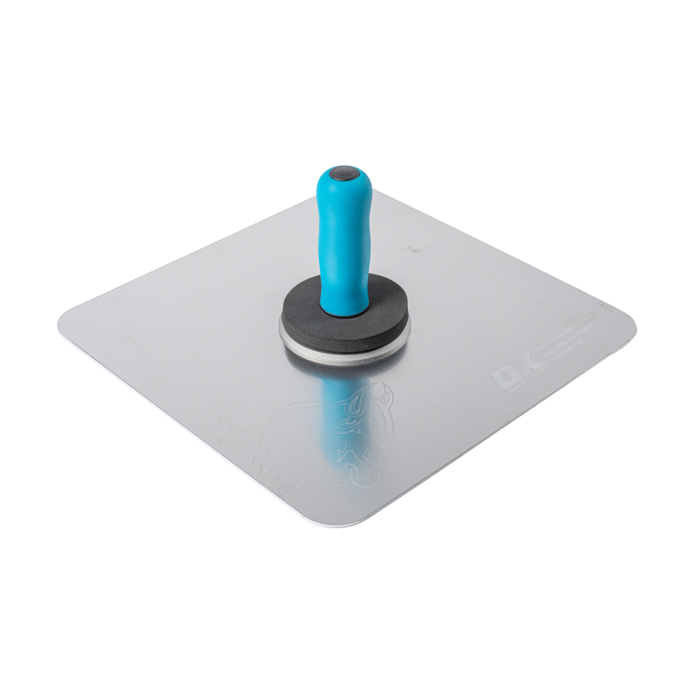 OX Pro Handbrett/Putzplatte - Aluminium - 330 x 330mm / 13in x 13in