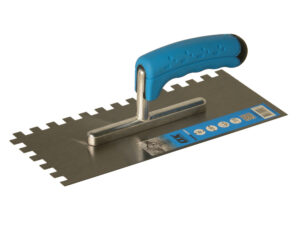 OX Trade 10 x 10mm Notch Trowel - Rubber Grip