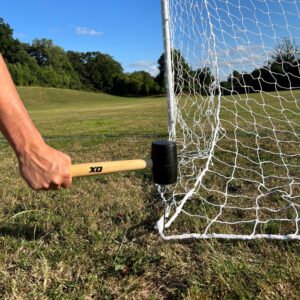 OX Trade Black Rubber Mallet - 16 oz