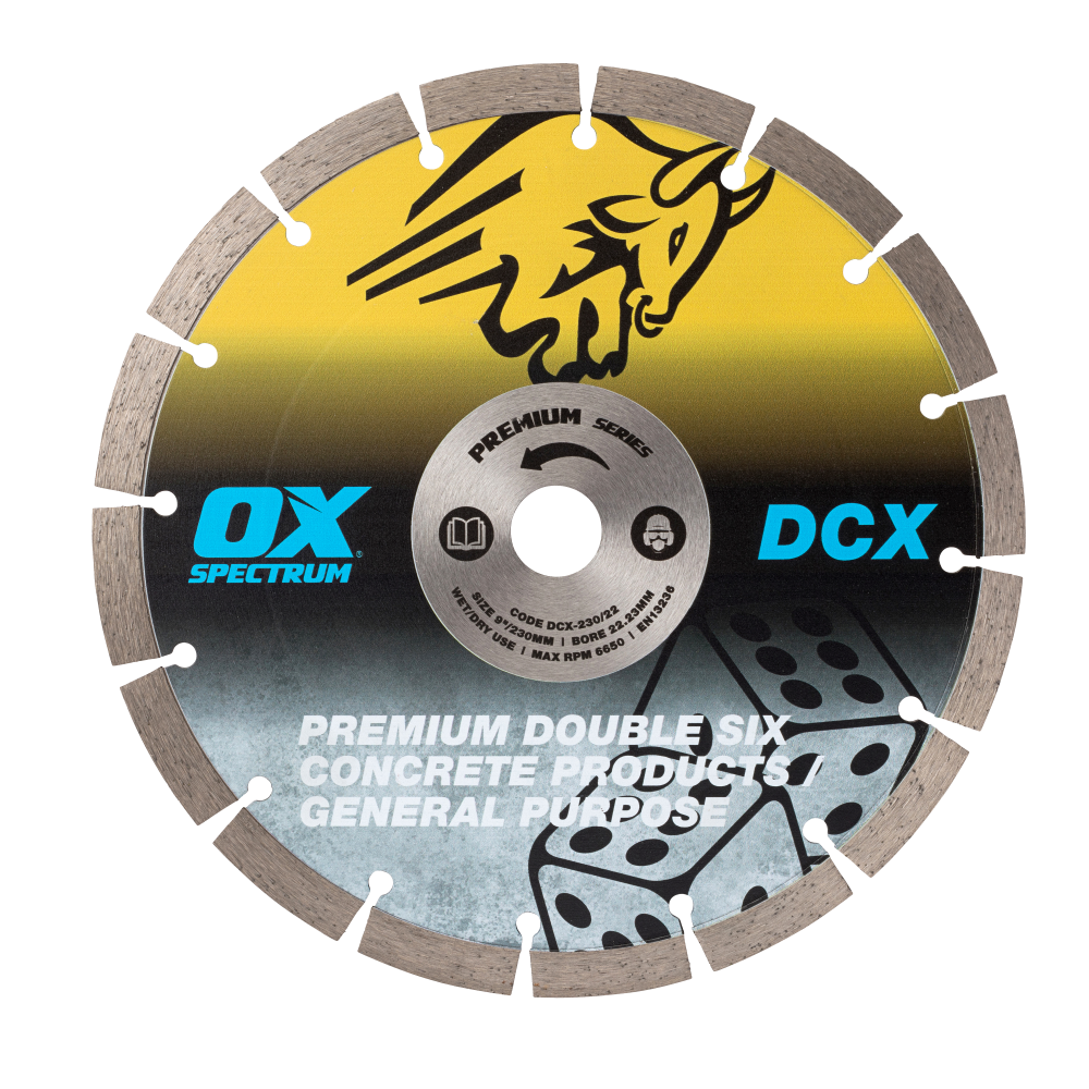 Spectrum Plus Double Six Diamant-Trennscheibe - GP - 230/22.23mm